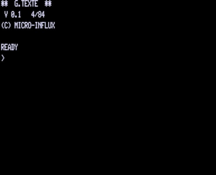 Screen shot
